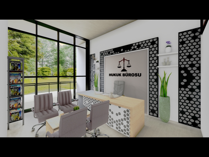 Hukuk Bürosu Ofis Tasarımı