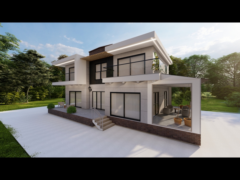 Tamamlanmak Üzere Olan Villa Projemiz